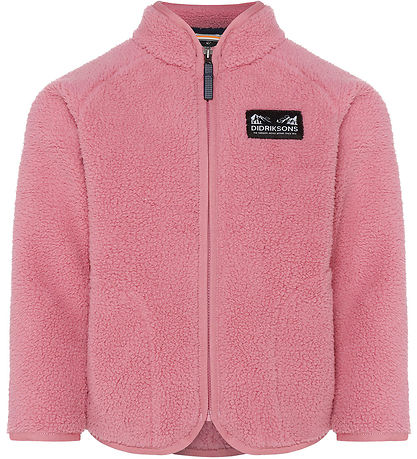 Didriksons Fleece Jacket - Gibbs - Heather Pink