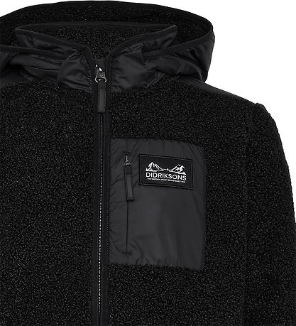 Didriksons Fleece Jacket - Exa - Black