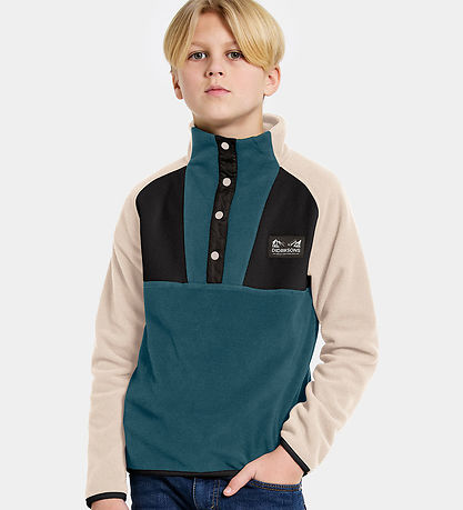 Didriksons Fleecepullover - Yokto - Star Blue
