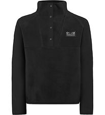 Didriksons Fleecepullover - Yokto - Schwarz Didriksons Fleecepullover - Yokto - Schwarz