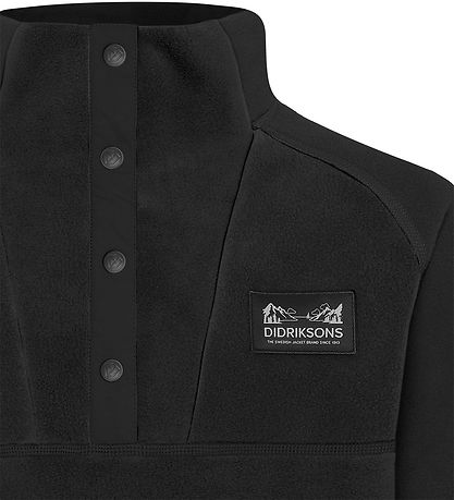 Didriksons Fleece Jumper - Yokto - Black