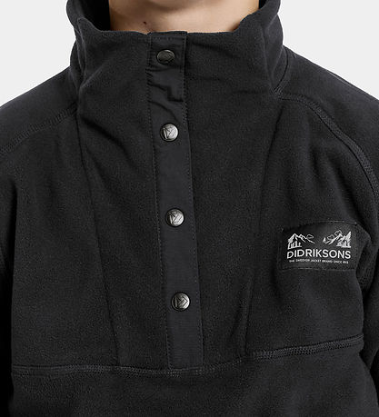 Didriksons Fleece Jumper - Yokto - Black