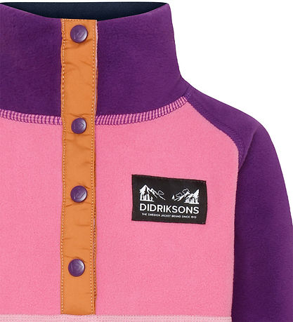 Didriksons Fleece Jumper - Monte - Light Heather Pink