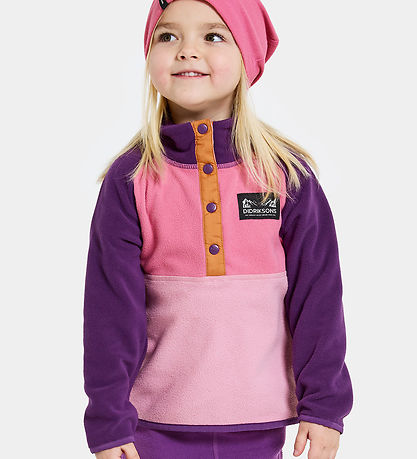 Didriksons Fleece Jumper - Monte - Light Heather Pink