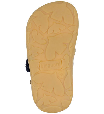 Chaussons Bisgaard - Pieds nus - Marine Corduroy