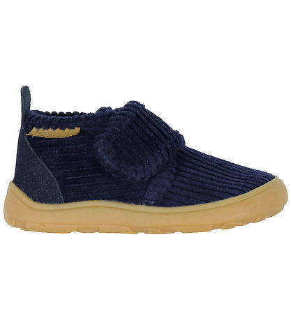 Chaussons Bisgaard - Pieds nus - Marine Corduroy