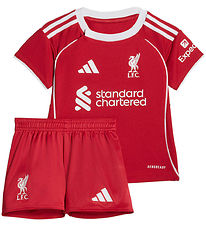 adidas Performance Fótboltabúningur - Liverpool 25/26 Heimavöllu