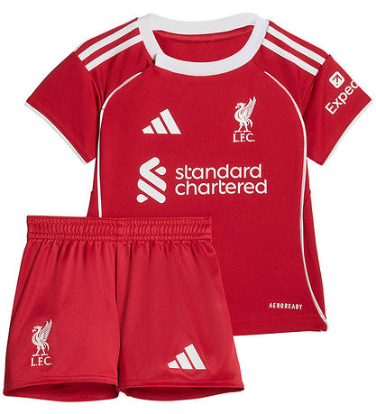 adidas Performance Fótboltabúningur - Liverpool 25/26 Heimavöllu