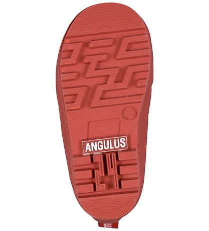 Angulus Thermo Boots w. Woll Lining - Red Hearts