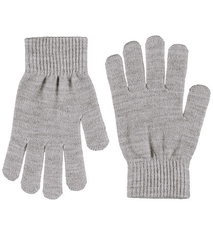 Molo Handschuhe - Acryl/Wolle - Kiddy - 2er-Pack - Grey Melange