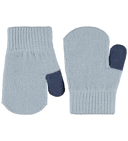 Molo Mittens - Knitted - Kenny - 2-Pack - Blue Moon Molo Mittens - Knitted - Kenny - 2-Pack - Blue Moon