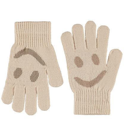 Molo Gloves - Knitted - Kello - 2-Pack - Vanilla