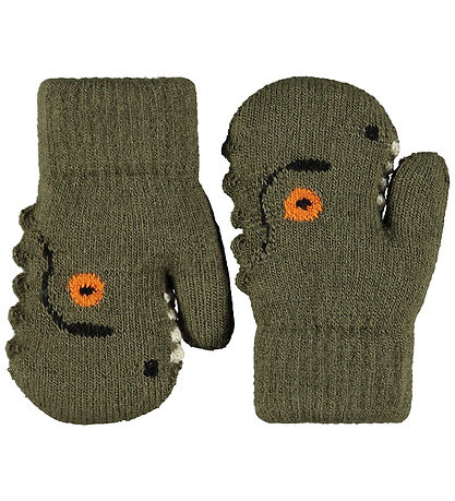 Molo Votter m. Fôr - Strikk - Kenau - Bark Green m. Dino