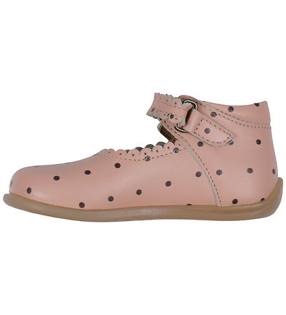 Ballerines Pom Pom - Vintage Rose Dot