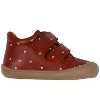 Pom Pom Prewalker - First Sport Velcro - Heart AOP Pom Pom Prewalker - First Sport Velcro - Heart AOP