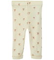 Lil' Atelier Leggings - Wool/Modal - Noos - NbfNalu - Turtledove Lil' Atelier Leggings - Wool/Modal - Noos - NbfNalu - Turtledove