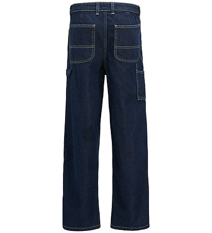 Jack & Jones 청바지 - Noos - JjiAlex JjCarpenter - 블루 데님