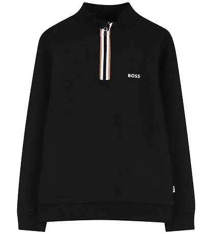 BOSS Blouse m. Rits - Zwart BOSS Blouse m. Rits - Zwart