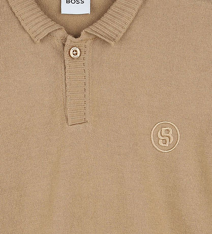 BOSS Polo - Knitted - Cookie BOSS Polo - Knitted - Cookie