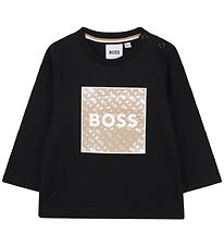 BOSS Bluse - Schwarz m. Print BOSS Bluse - Schwarz m. Print