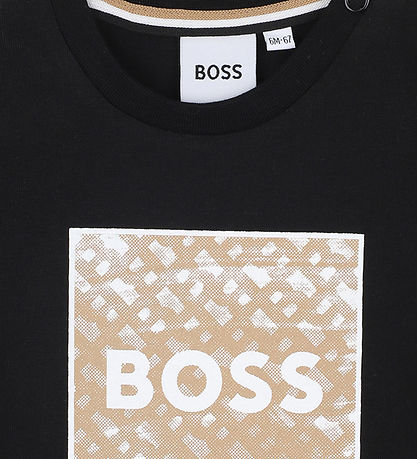 BOSS Blouse - Black w. Print