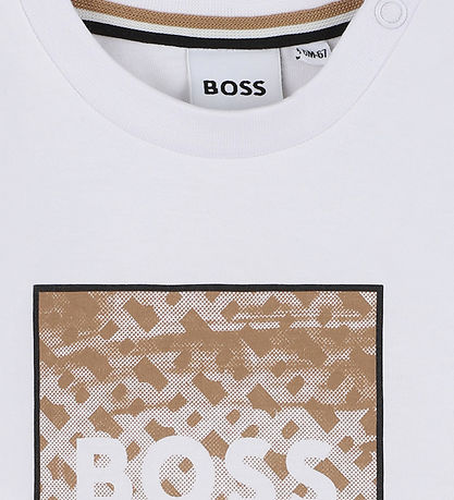 BOSS Blouse - White w. Print