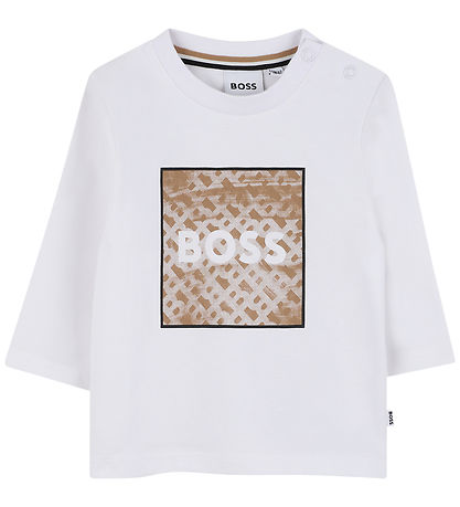 BOSS Blouse - White w. Print