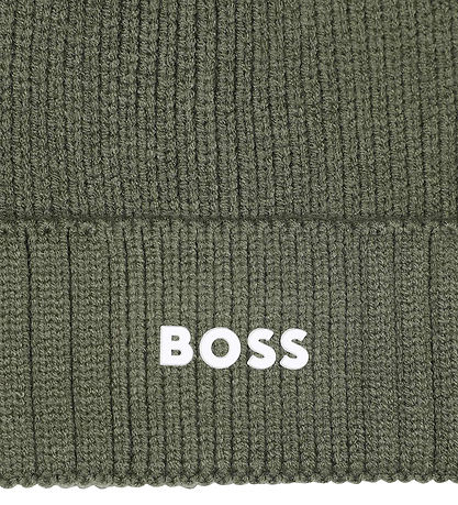 Bonnet BOSS - Tricoté - Vert