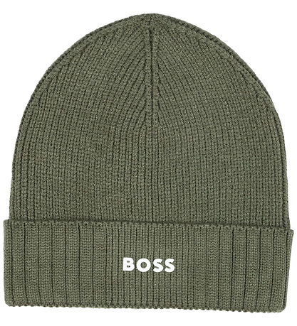 Bonnet BOSS - Tricoté - Vert