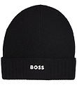 BOSS 비니 - 니트 - 블랙 BOSS 비니 - 니트 - 블랙