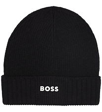 BOSS Beanie - Knitted - Black BOSS Beanie - Knitted - Black