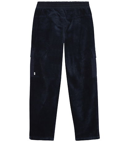 BOSS Corduroy Trousers - Navy