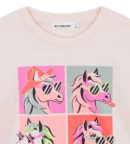 Billieblush Blouse - Pink Courage w. Print Billieblush Blouse - Pink Courage w. Print