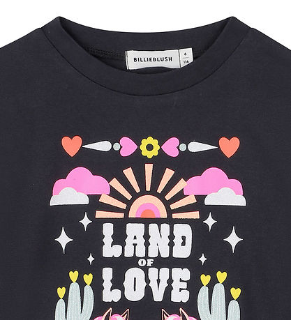Billieblush Blouse - Black w. Print
