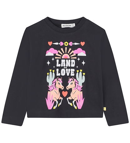 Billieblush Blouse - Black w. Print
