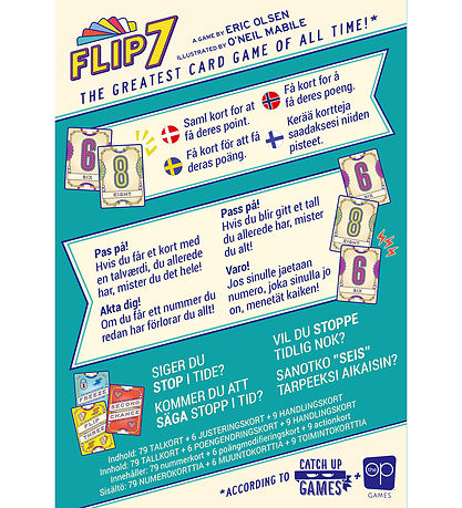 Asmodee Card Game - Flip 7