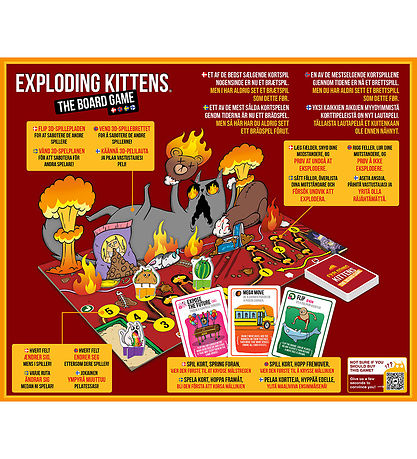 Asmodee Spiel - Exploding Kittens Das Brettspiel