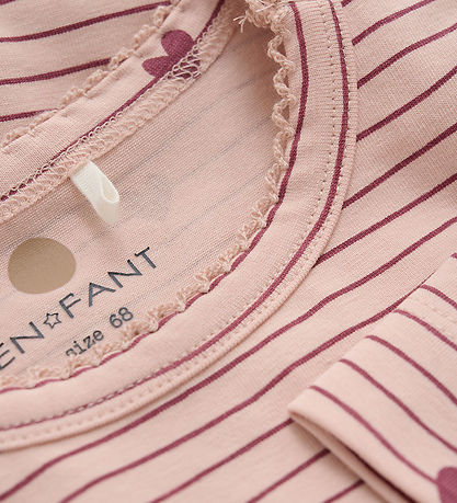 En Fant Bodysuit l/s - Cameo Rose En Fant Bodysuit l/s - Cameo Rose