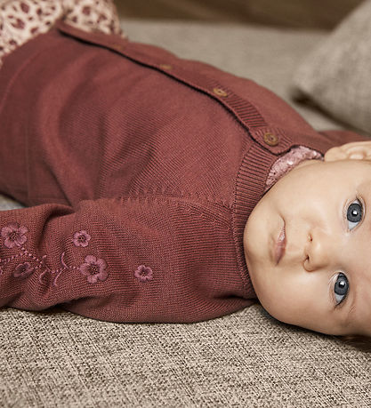 En Fant Cardigan - Knitted - Roan Rouge En Fant Cardigan - Knitted - Roan Rouge