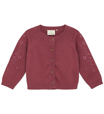 En Fant Cardigan - Knitted - Roan Rouge En Fant Cardigan - Knitted - Roan Rouge