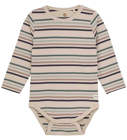 En Fant Bodysuit l/s - Conditioner Green En Fant Bodysuit l/s - Conditioner Green