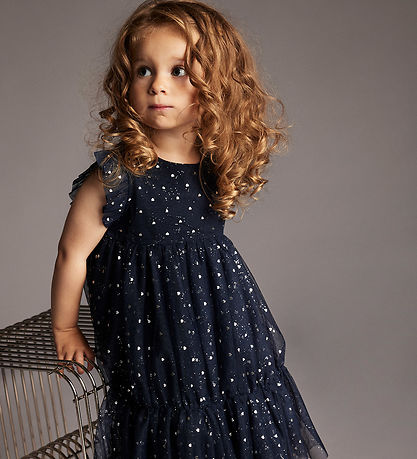 Creamie Dress - Mesh - Black Iris