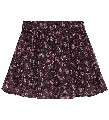 Creamie Rok - Flower Dobby - Zwart