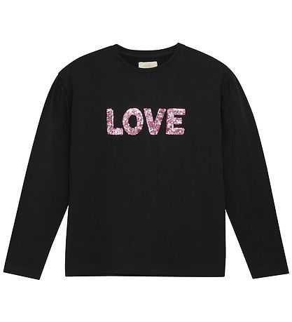 Blouse Creamie - Noir av. Imprimé Blouse Creamie - Noir av. Imprimé