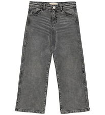 Creamie Jeans - Wide - Light Grey Denim Creamie Jeans - Wide - Light Grey Denim