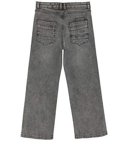 Creamie Jeans - Wide - Light Grey Denim Creamie Jeans - Wide - Light Grey Denim