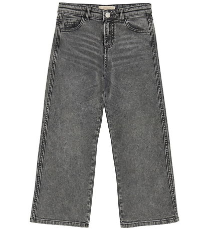 Creamie Jeans - Wide - Light Grey Denim Creamie Jeans - Wide - Light Grey Denim