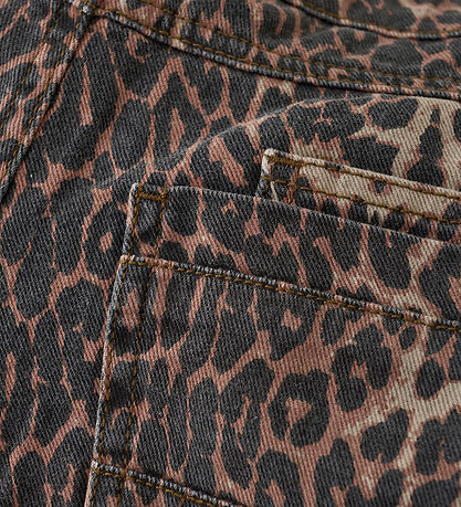 Jeans Creamie - Denim - Large - Brown Leo
