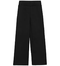 Creamie Trousers - Wide - Black