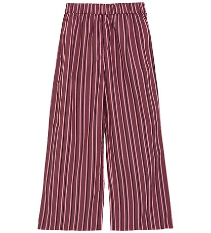 Creamie Trousers - Woven Stripe - Crushed Berry Creamie Trousers - Woven Stripe - Crushed Berry